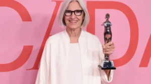 Eileen Fisher with awards